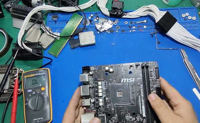 嘉鱼华硕电脑主板维修